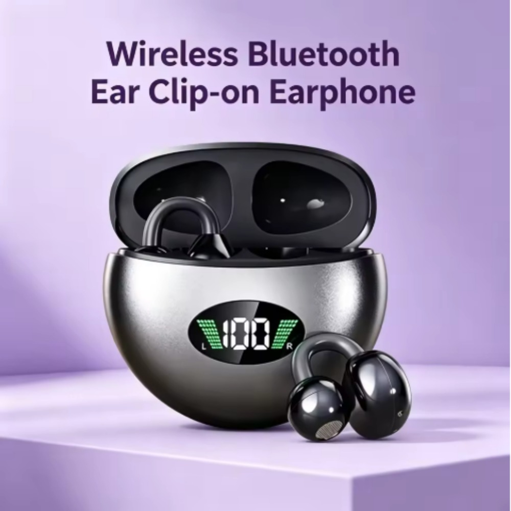 Earbuds Charging Case - 2028 Wireless Bluetooth Earphones Clip-on Q71
