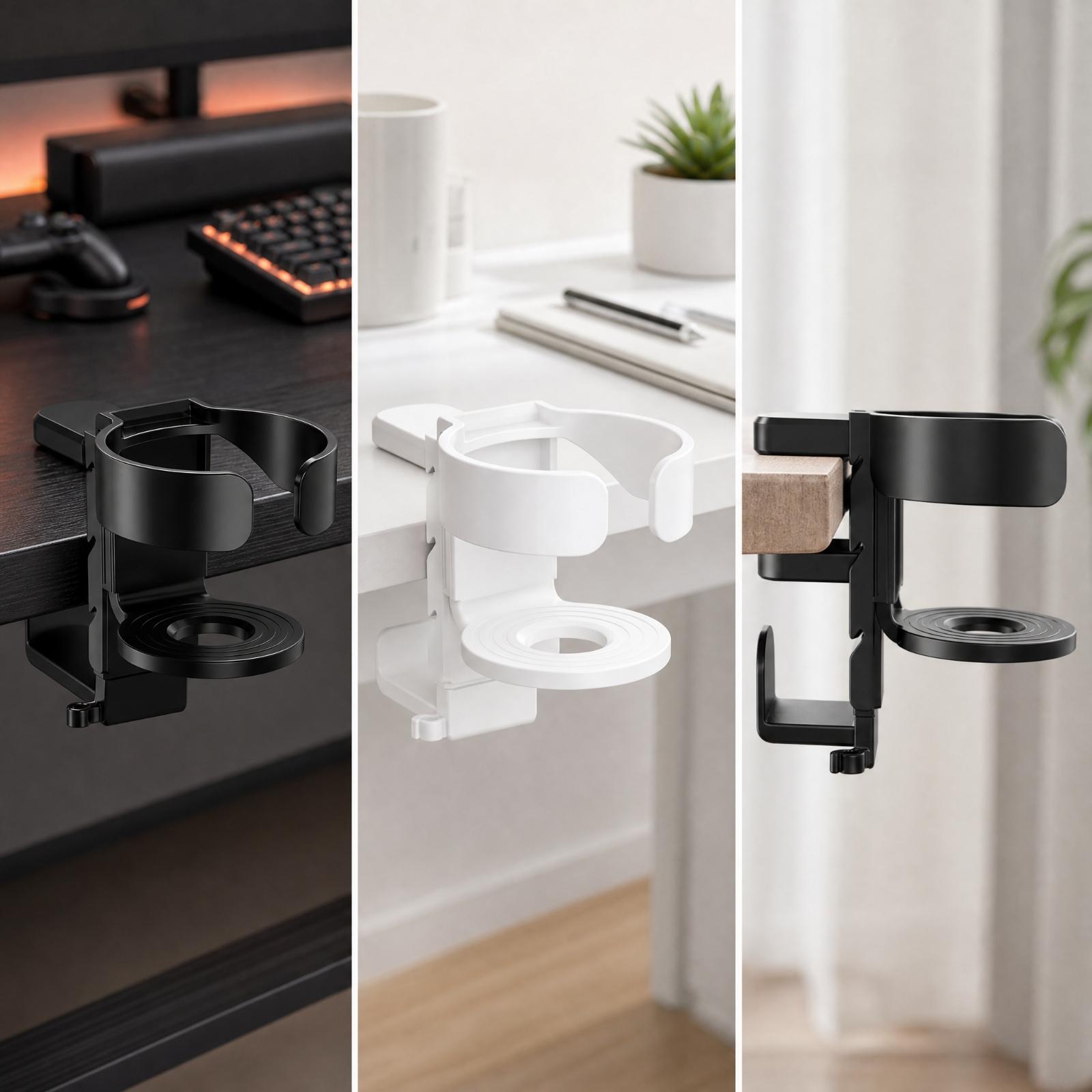 Headphone Stand Desk - Desk Headphone Stand with Glasses Holder