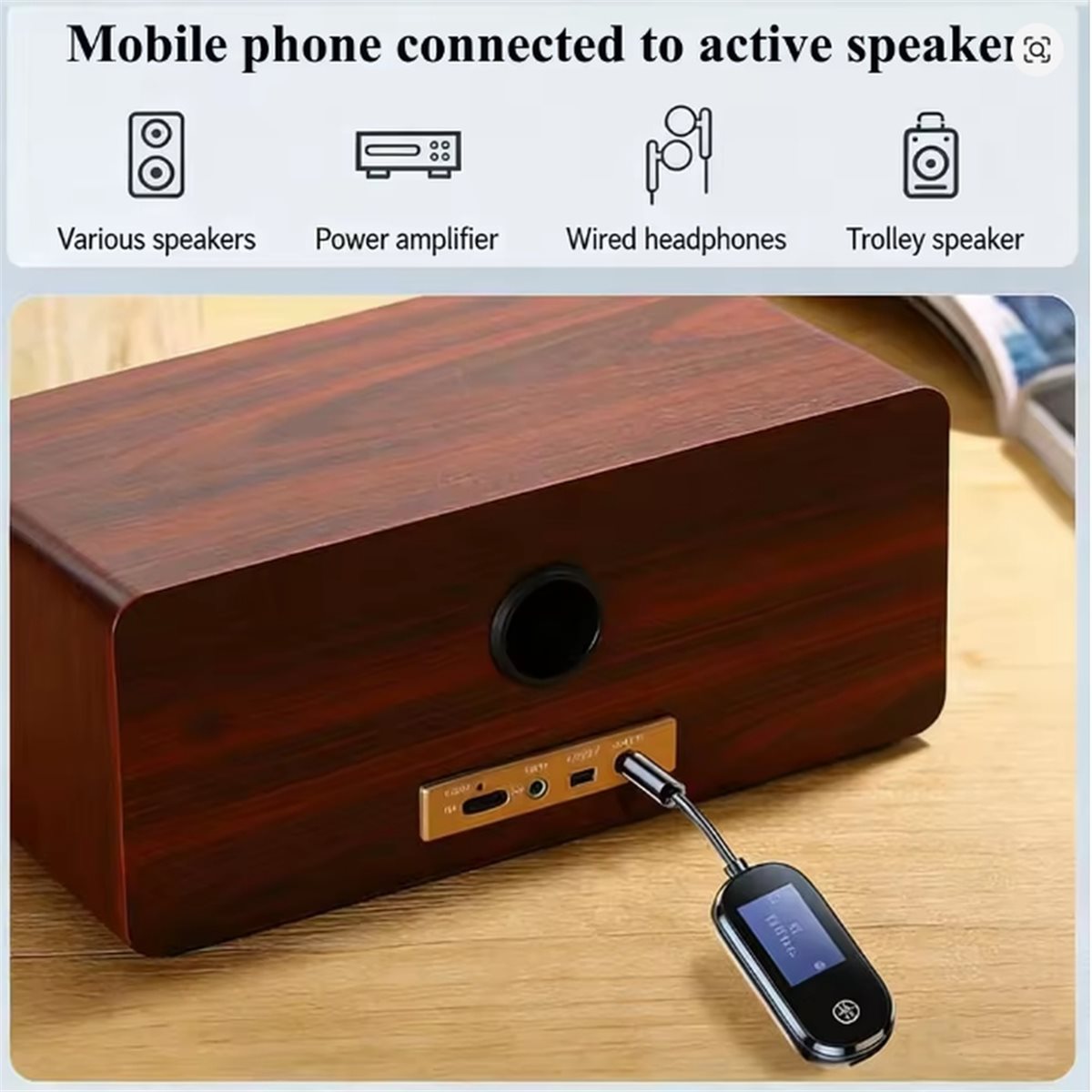 Bluetooth Adapter Receiver - DTC5 Bluetooth 5.4 Audio Adapter Transmitter