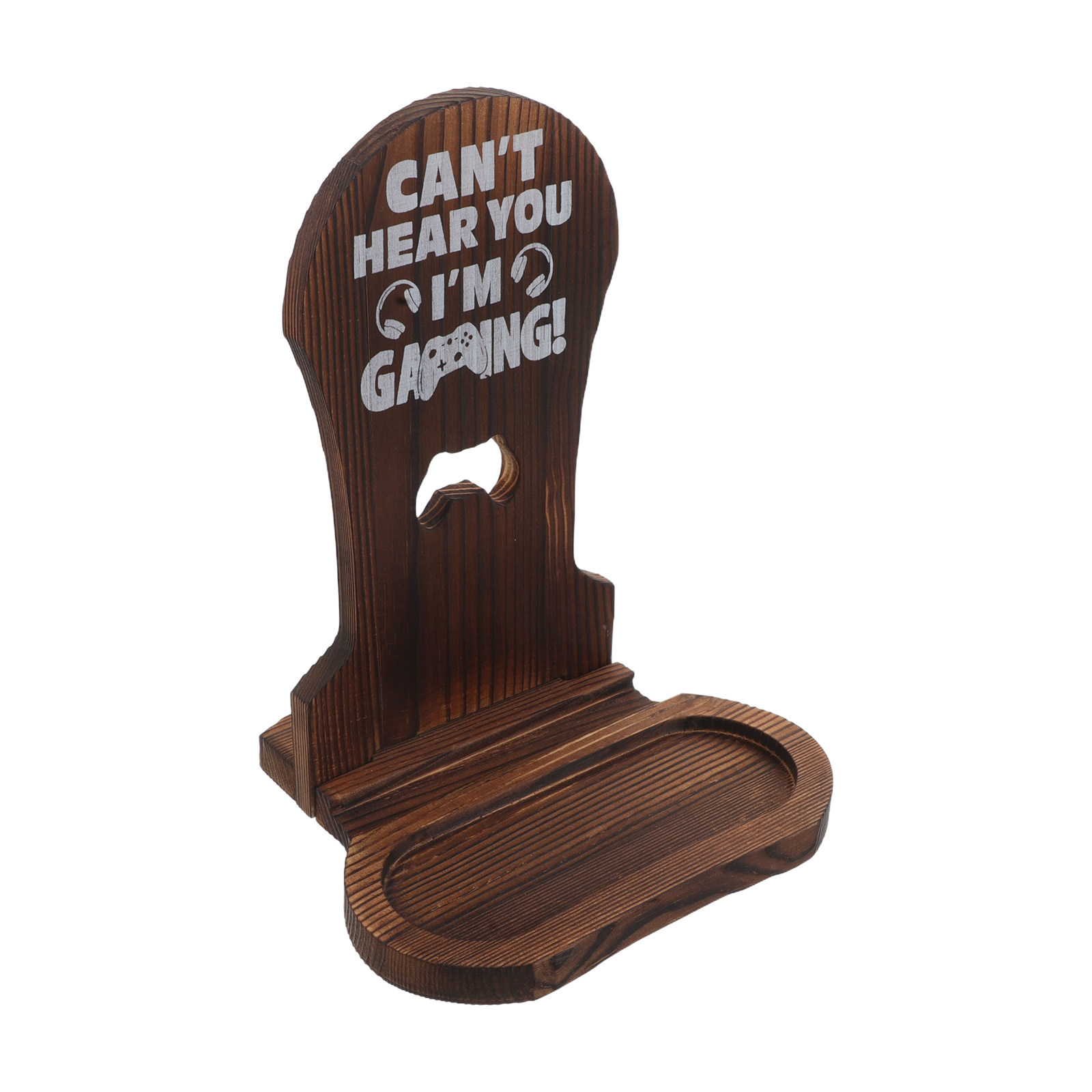 Gaming Headphone Stand Wood De - огляд і ціна Headphone Stand Desk