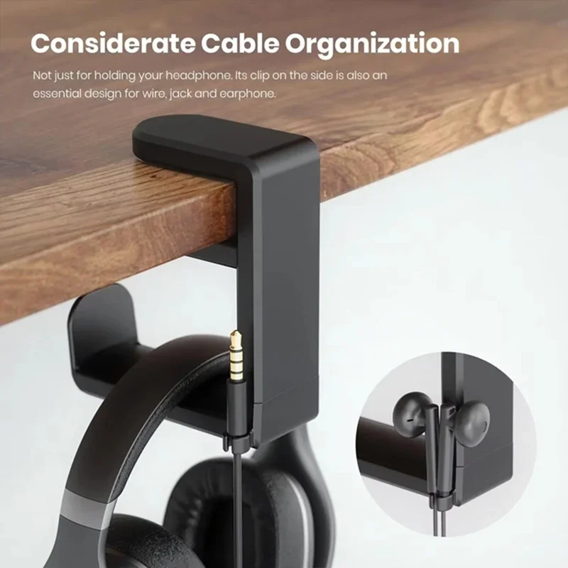 360° Rotating Headphone Stand  - огляд і ціна Headphone Stand Desk
