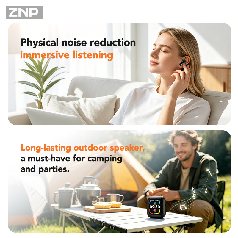ZNP N04 TWS Wireless Earbuds W - огляд і ціна Earbuds Charging Case