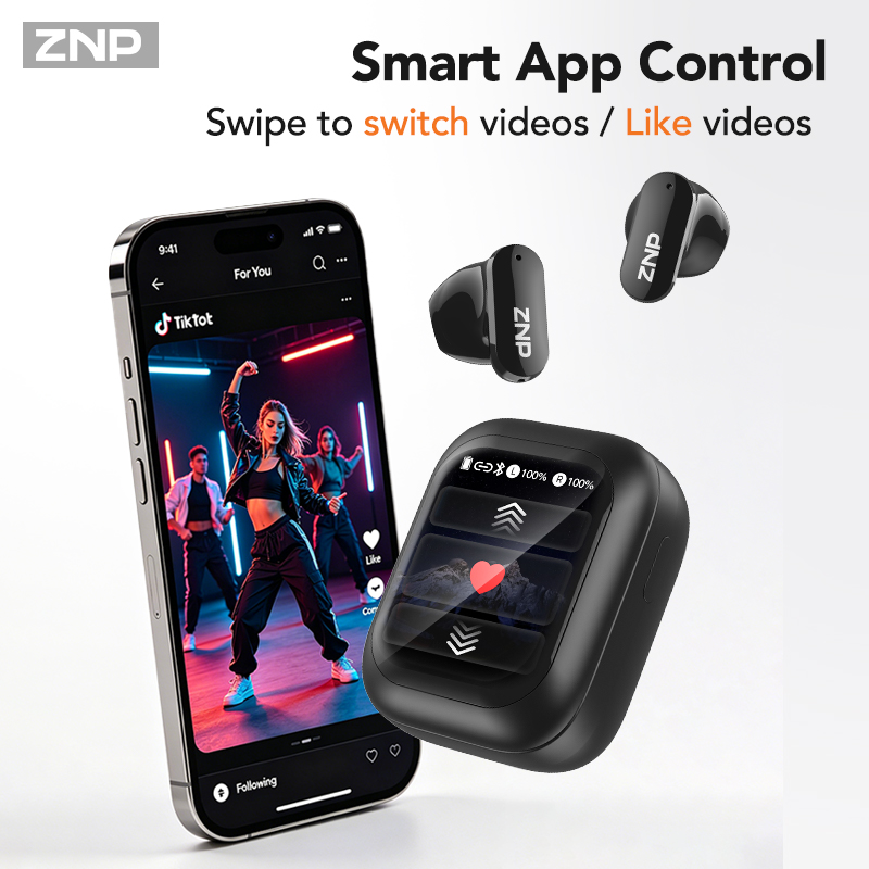 ZNP N04 TWS Wireless Earbuds W - огляд і ціна Earbuds Charging Case