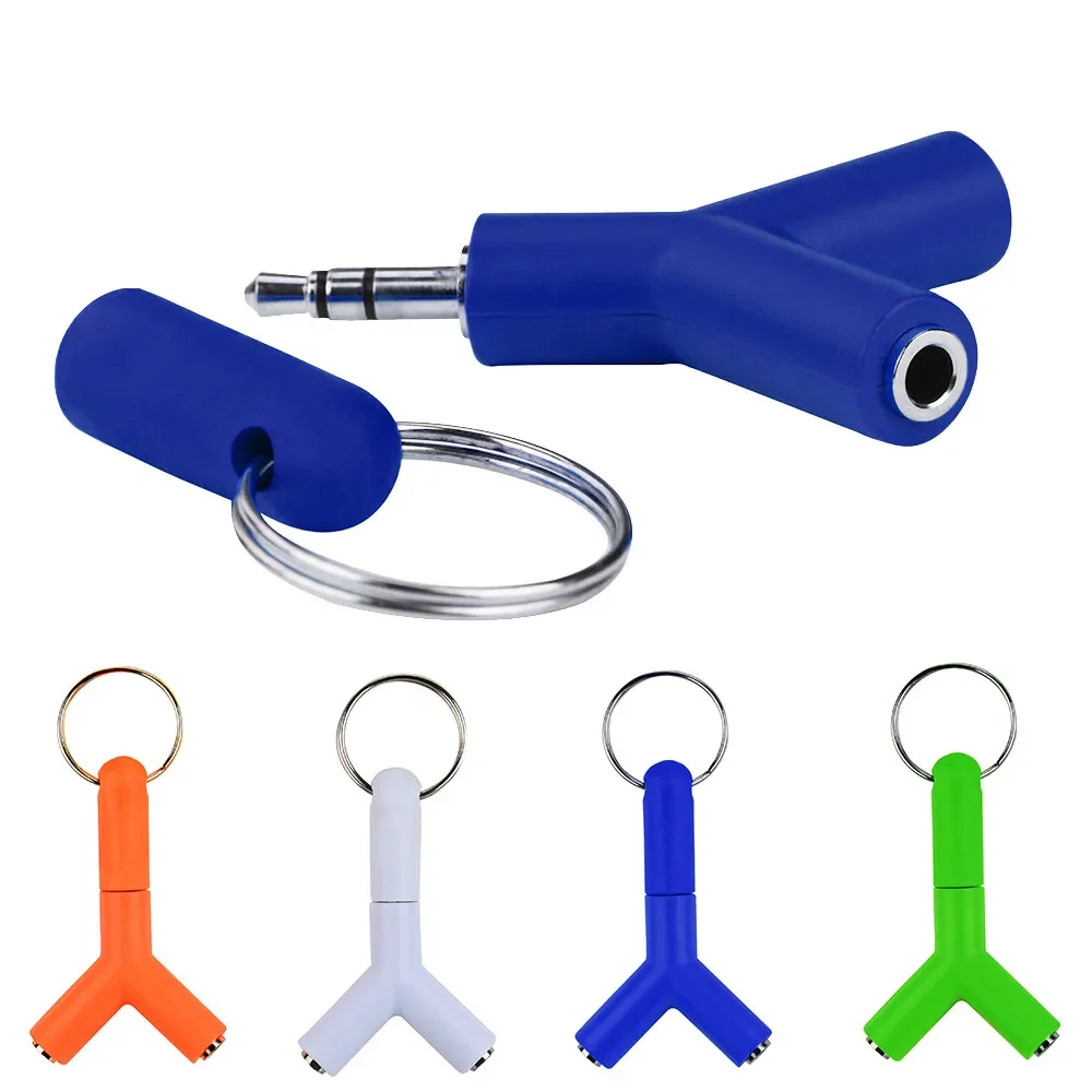 Audio Splitter Y Jack Male to  - огляд і ціна Earphone Splitter Jack