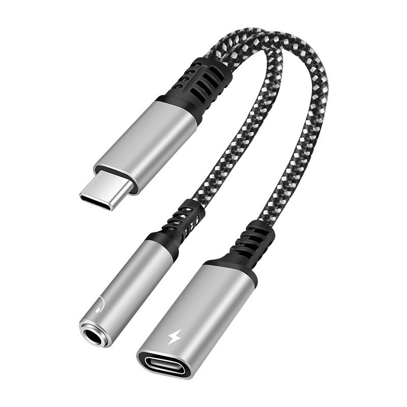 10/60W PD Fast Charger Cable 2 - огляд і ціна Earphone Splitter Jack