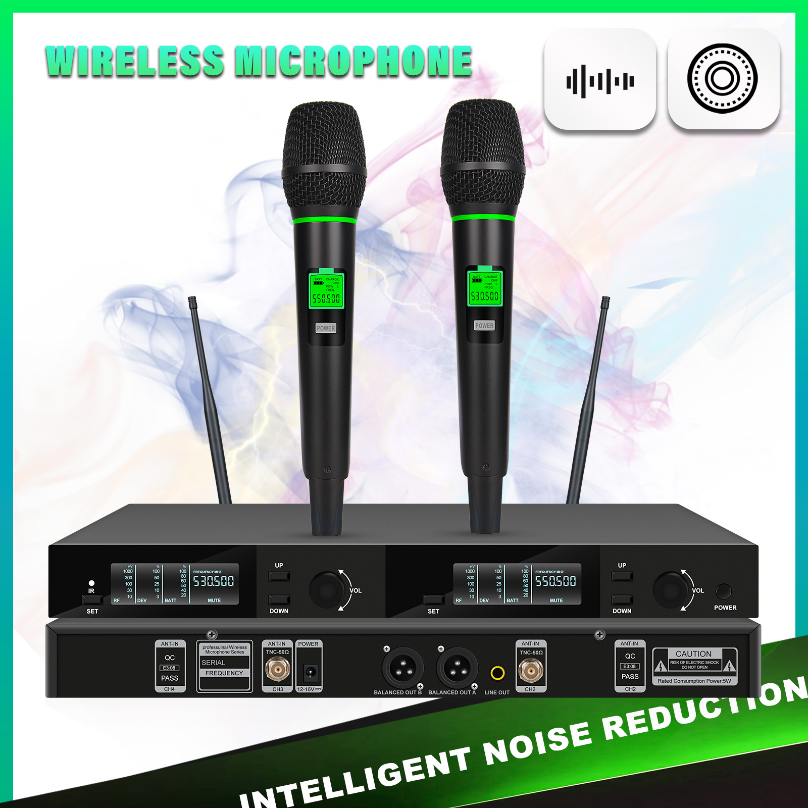 Wireless Microphone System Rea - огляд і ціна Shure Mic Sm58