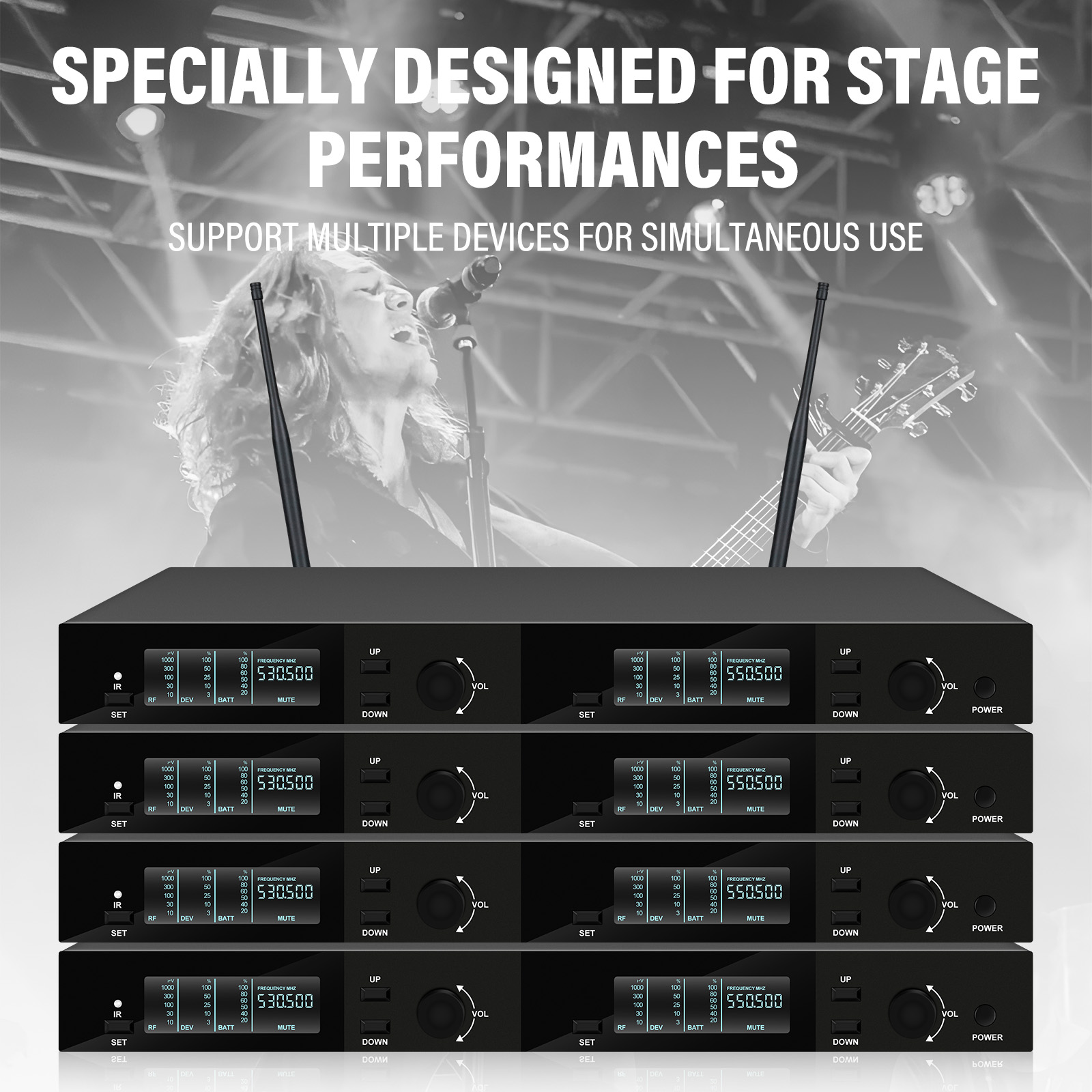 Wireless Microphone System Rea - огляд і ціна Shure Mic Sm58
