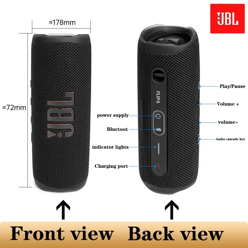 JBL FLIP6 Waterproof Portable  - огляд і ціна Jbl Speaker Flip 6
